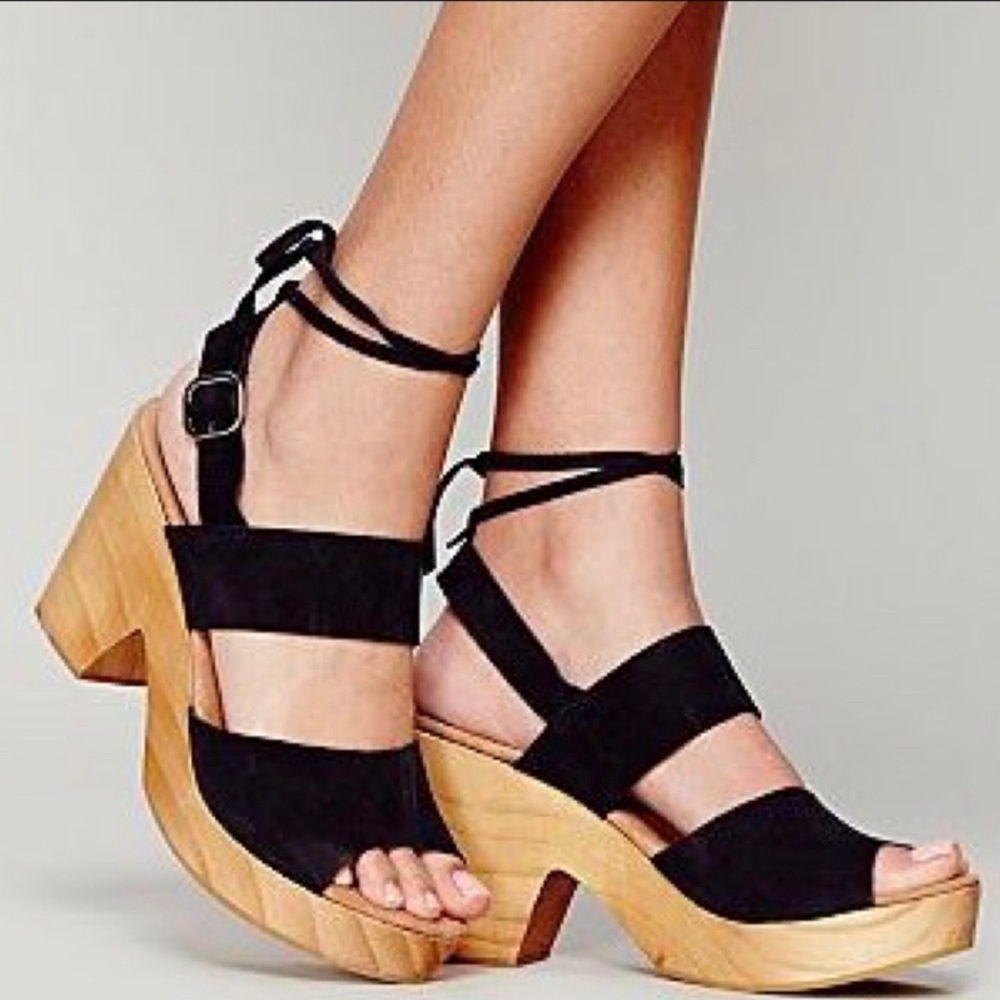 Free People Dover Suede Clog